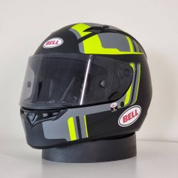  Bell BELL QUALIFIER DLX MIPS TORQ Hi-Vis Street buksisak matt fekete/flu citrom