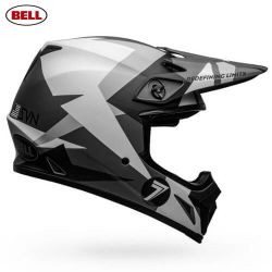  Bell BELL MX-9 MIPS Seven Battleship cross buksisak matt fekete/szrke/fehr