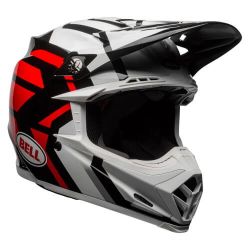  Bell BELL MOTO-9 MIPS District White cross buksisak fehr/fekete/piros