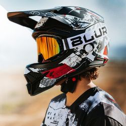 O'Neal O'NEAL 3Series Scarz cross buksisak fekete/fehr/piros 2022