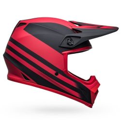  Bell BELL MX-9 MIPS Disrupt cross/enduro sisak matt fekete/piros 2024