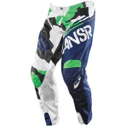  Answer ANSWER RACING USA ELITE VENTED gyermek MX nadrg navy kk/zld