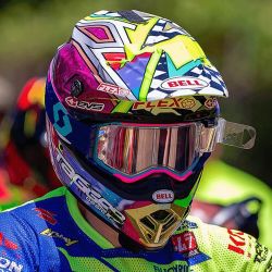  Bell BELL MOTO-9 FLEX Tagger Mayhem cross buksisak citrom/szivrvny
