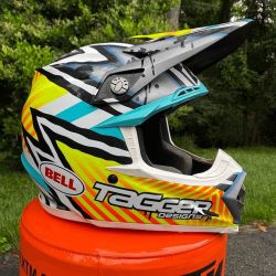  Bell BELL MOTO-9 MIPS Tagger Assym cross sisak citrom/kk