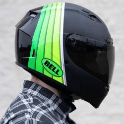  Bell BELL QUALIFIER DLX MIPS Illusion Street buksisak fekete/zld 2021