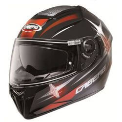  CABERG CABERG ITALY Ego Kuma speed sisak fekete/piros