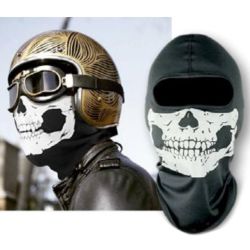  MAD France MAD France Skull maszk fekete/fehr 2023