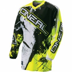  O'Neal O'NEAL Element Racewear fekete/flu citrom Shocker cross mez
