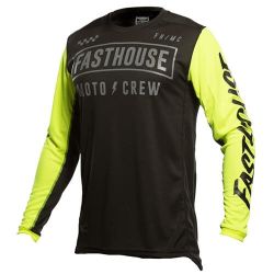  Fasthouse FASTHOUSE USA Strike cross mez fekete/hiviz