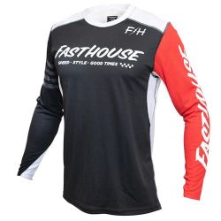  Fasthouse FASTHOUSE USA MX Raven M2 cross mez fekete/piros 2021