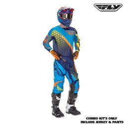  Fly FLY RACING USA Kinetic Trifecta Cross szett kk/narancs/hiviz
