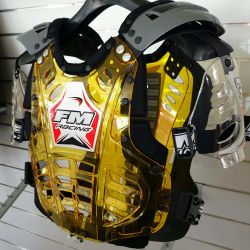  FM FM RACING ITALY MX cross pncl szrke/citrom tltsz