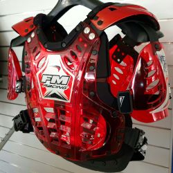  FM FM RACING ITALY MX cross pncl piros/krm