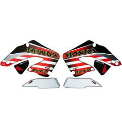  FM FM RACING ITALY Honda matricaszett 90081 piros/fehr/fekete