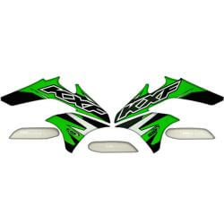  FM FM RACING ITALY Kawasaki matricaszett 90113 zld/fehr/fekete