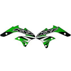  FM FM RACING ITALY Kawasaki matricaszett 90114 zld/fehr/fekete