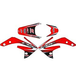  FM FM RACING ITALY Honda matricaszett 90135 piros/fehr/fekete