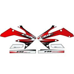  FM FM RACING ITALY Honda matricaszett 90142 piros/fehr/fekete