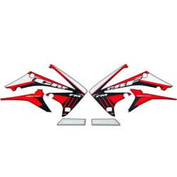  FM FM RACING ITALY Honda matricaszett 90154 piros/fehr/fekete