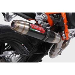  G.P.R. G.P.R. ITALY Deeptone Carboninox kipufog