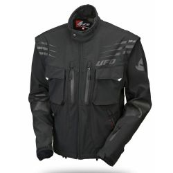  UFO Italy UFO ITALY Taiga enduro dzseki fekete 2024
