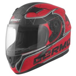  Germot GERMOT GM420 gyermek speed sisak matt piros/fekete 2022