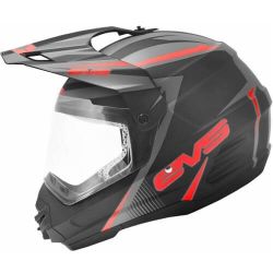  EVS EVS T5 VENTURE DS enduro sisak fekete/piros