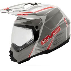  EVS EVS T5 VENTURE DS enduro sisak szrke/piros