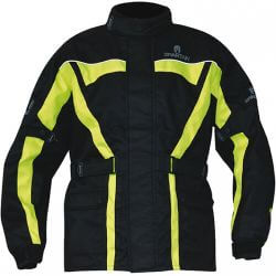  Spartan OXFORD SPARTAN J14 hossztott cordura dzseki fekete/flu citrom