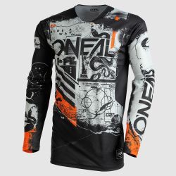  O'Neal O'NEAL MAYHEM Scarz cross mez fekete/szrke/narancs 2023