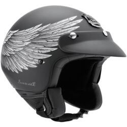  Nexx NEXX SX.60 Eagle Rider tra/robogs buksisak matt fekete/ezst 2022