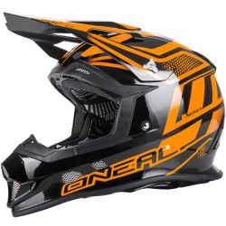  O'Neal O'NEAL 2Series EVO Manalishi fekete/narancs cross sisak