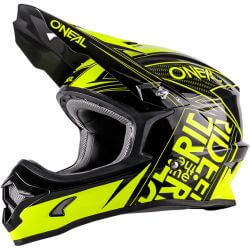  O'Neal O'NEAL 3Series Fuel fekete/flu citrom cross buksisak