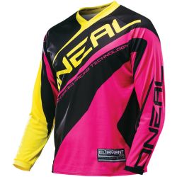  O'Neal O'NEAL Element Racewear Mez ni fekete/pink/citrom