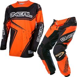  O'Neal O'NEAL Gyerek Element Racewear fekete/narancs II. cross szett