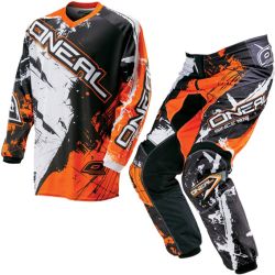  O'Neal O'NEAL Gyerek Element Racewear fekete/narancs Shocker crossszett
