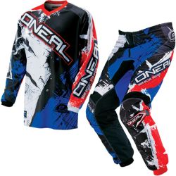  O'Neal O'NEAL Gyerek Element Racewear kk/piros Shocker cross szett