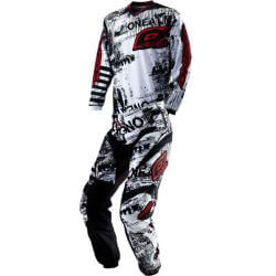  O'Neal O'NEAL Gyerek Element Racewear fekete/fehr Toxic cross szett