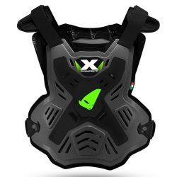  UFO Italy UFO ITALY X-CONCEPT Evo MX protektoros mellny fekete/fluo zld 2023