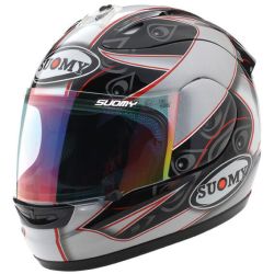  Suomy SUOMY EXCEL SEDG Double Grey Replica speed buksisak szrke/fehr/fekete