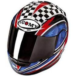  Suomy SUOMY SPEC1R Troy Bayliss Black Replica speed buksisak piros/kk/fekete