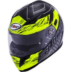  Suomy SUOMY HALO Drift speed buksisak fekete/flu citrom