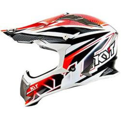  Suomy KYT SUOMY KYT Strike Eagle Stripe cross buksisak fehr/flu piros