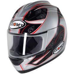  Suomy SUOMY TREK Double Grey speed buksisak fekete/ezst