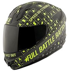  Speed & Strength SPEED & STRENGTH SS1400 Battle Rattle speed buksisak matt fekete/fluo citrom