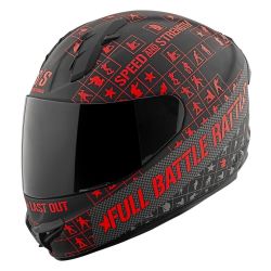  Speed & Strength SPEED & STRENGTH SS1400 Battle Rattle speed buksisak matt fekete/piros