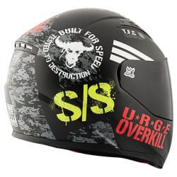  Speed & Strength SPEED & STRENGTH SS1100 Urge Overkill speed buksisak matt fekete/piros
