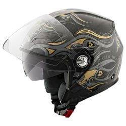  Speed & Strength Speed and Strength SS650 Heart&Soul tra/robogs sisak fekete/arany