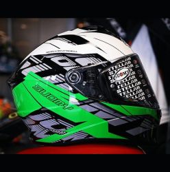  Suomy SUOMY STELLAR Corner speed sisak fekete/fehr/zld 2024