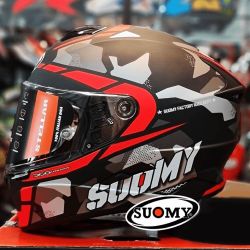  Suomy SUOMY STELLAR Race Squad speed buksisak matt fekete/szrke/piros 2023